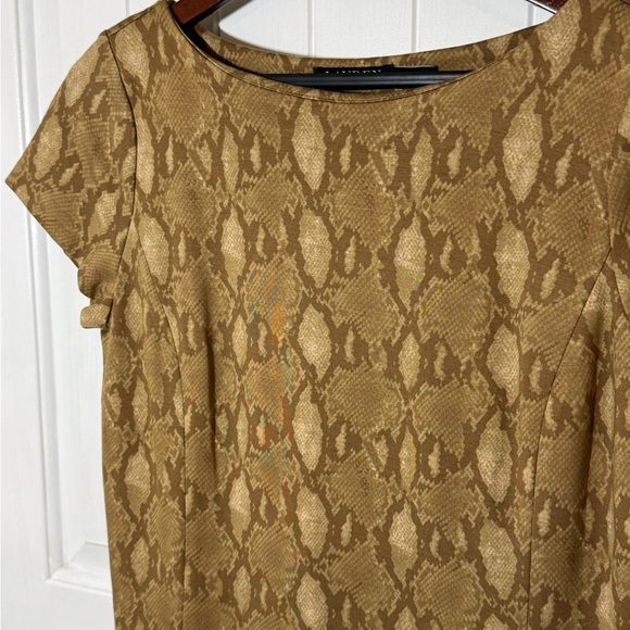 Ralph Lauren Snakeskin Pattern Dress - Picture 2 of 7